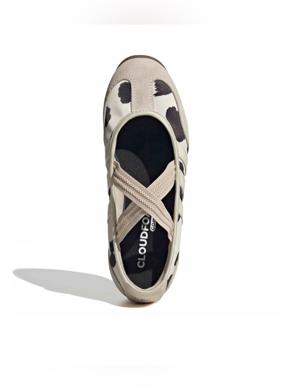 adidas Black and White barreada Mary Jane Style Sneakers - Picture 2 of 7